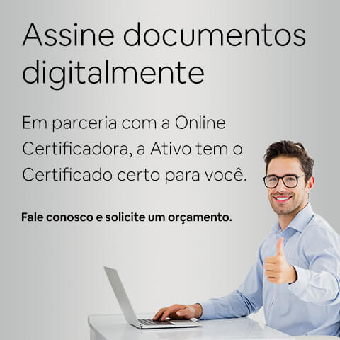 Certificado Digital - Contabilidade Ativo